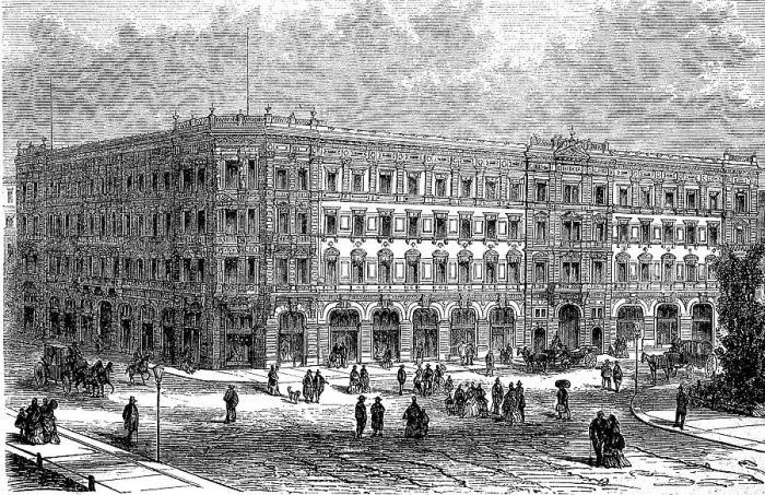 Framed Print : The general German credit institution in Leipzig in Germany