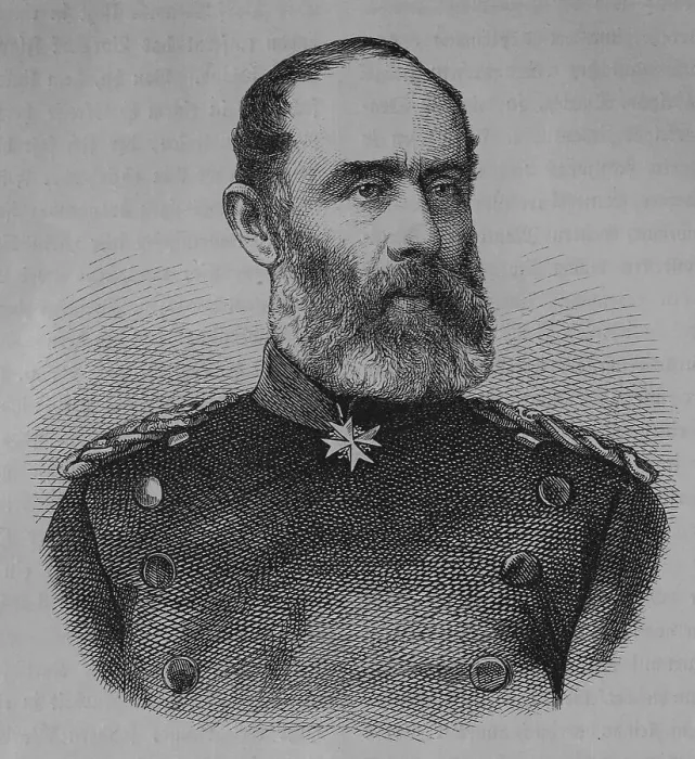 Framed Print : General Ludwig von Wittich, 1818 to 1884