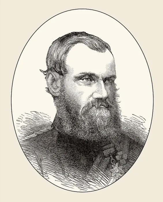 Framed Print : General Sir Samuel James Browne