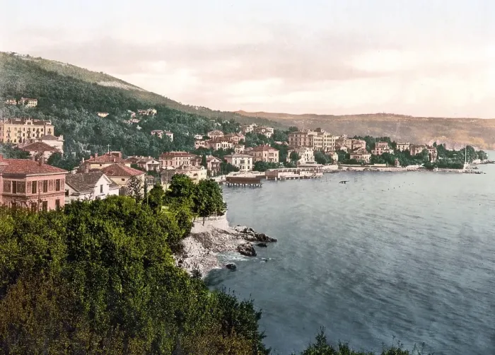 Framed Print : General view of Abbazia, now Opatija, Istria, Austro-Hungary, Austro-Hungarian Empire, Austrian-Hungarian Monarchy, today Croatia, Historical, around 1900, digitally restored reproduction from a 19th century original, General view of Abbazia Framed Print : General view of Abbazia, now Opatija, Istria, Austro-Hungary, Austro-Hungarian Empire, Austrian-Hungarian Monarchy, today Croatia, Historical, around 1900, digitally restored reproduction from a 19th century original, General view of Abbazia