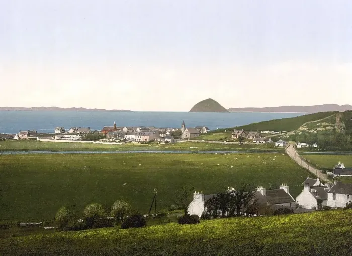 Framed Print : General view, Ballantrae, Scotland Framed Print : General view, Ballantrae, Scotland