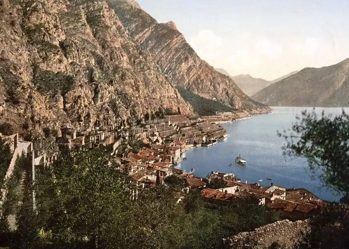 Framed Print : General view, Limone, Lake Garda Framed Print : General view, Limone, Lake Garda