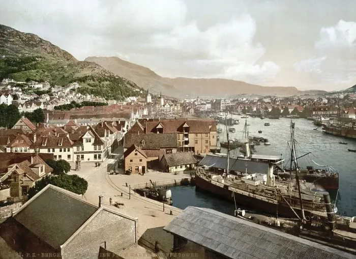 Framed Print : General view of Walkendorff's Tower