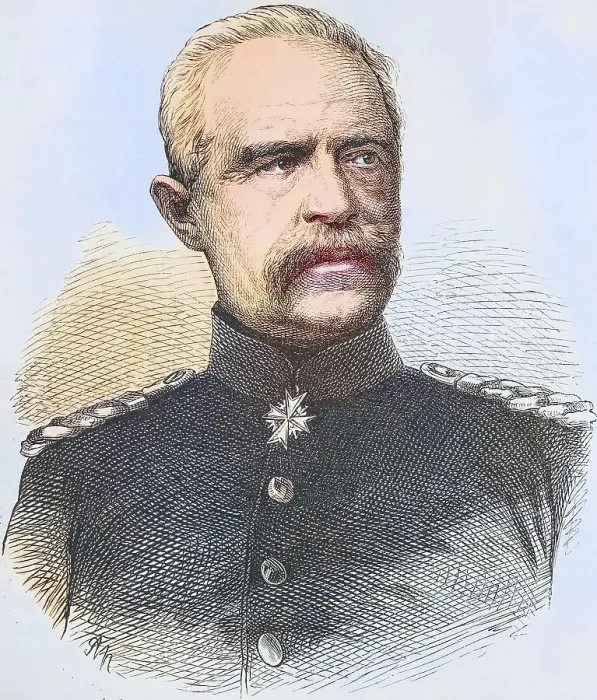Framed Print : General von Bonin, Governor General of Lorraine