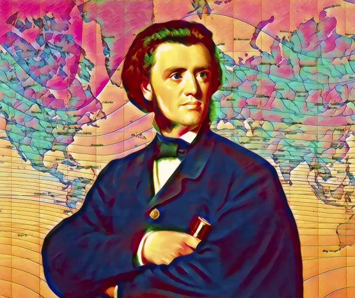Framed Print : Georg Balthazar von Neumayer, Ritter von Neumayer