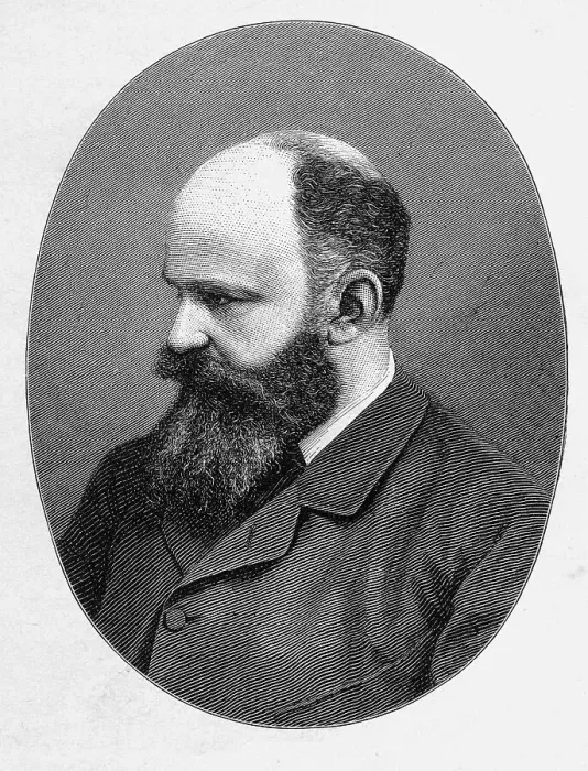 Framed Print : Georg Moritz Ebers (1837 - 1898)
