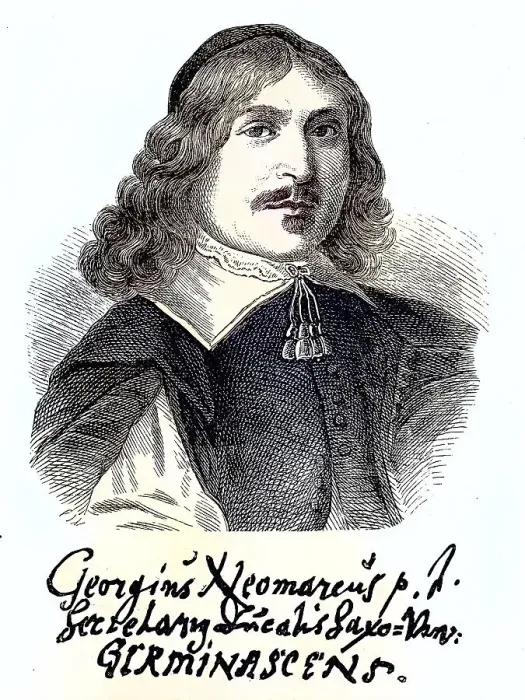 Framed Print : Georg Neumark, 16 March 1621, 8 July 1681