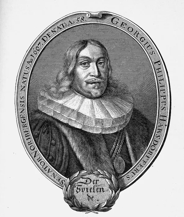 Framed Print : Georg Philipp Harsdoerffer (1607-1659) Framed Print : Georg Philipp Harsdoerffer (1607-1659)