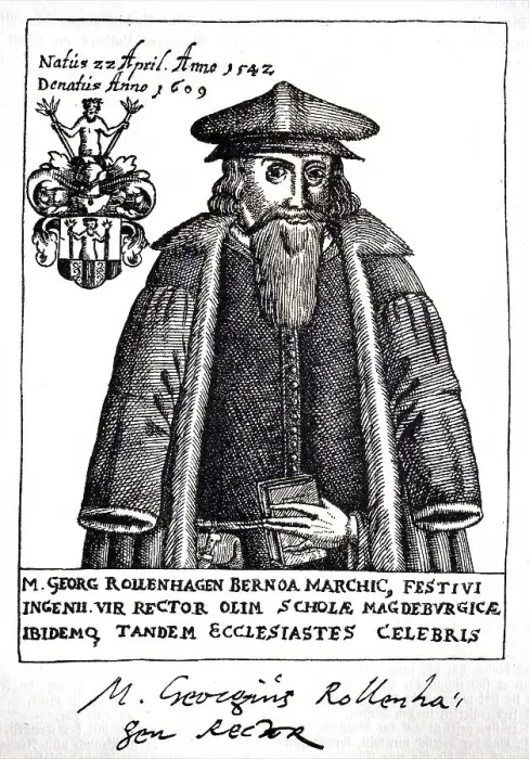 Framed Print : Georg Rollenhagen, 22 April 1542 Framed Print : Georg Rollenhagen, 22 April 1542