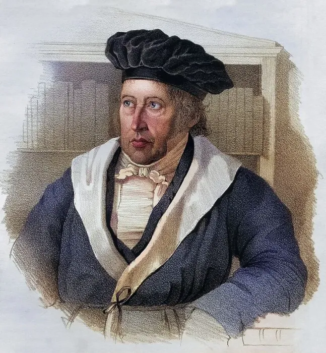 Framed Print : Georg Wilhelm Friedrich Hegel, 1770-1831