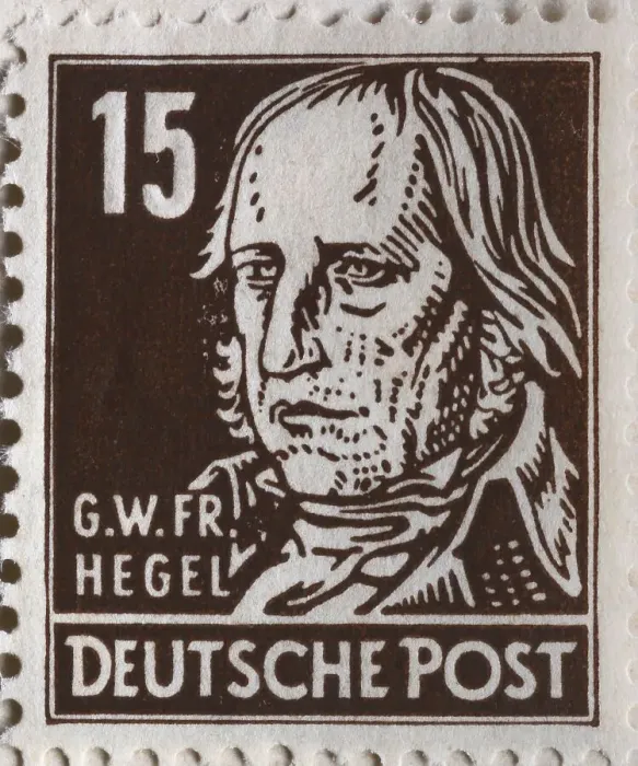 Framed Print : Georg Wilhelm Friedrich Hegel, a German philosopher