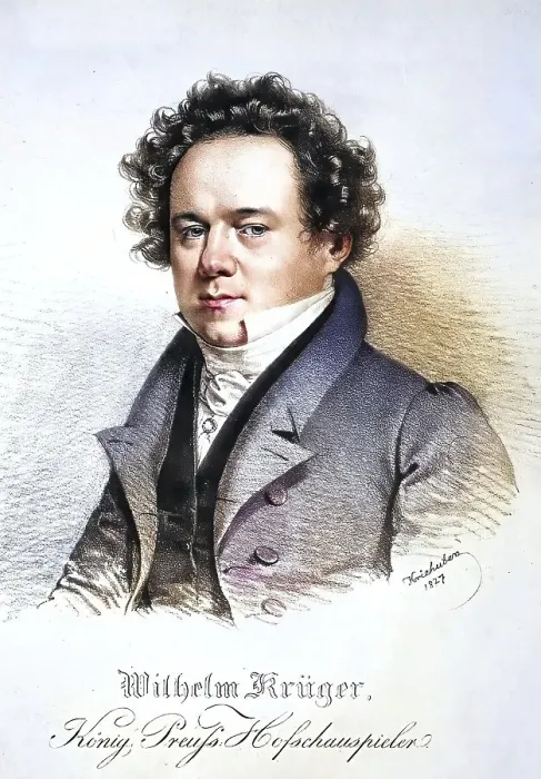 Framed Print : Georg Wilhelm Krueger (1791-1841) Framed Print : Georg Wilhelm Krueger (1791-1841)