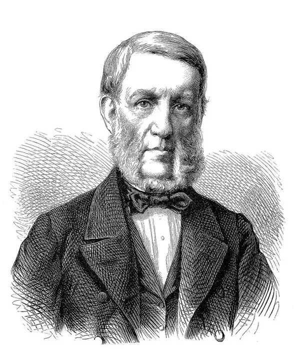 Framed Print : George Bancroft, 1800 to 1891, was an American historian and statesman