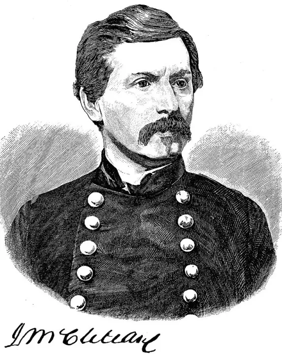 Framed Print : George Brinton McClellan, 3 December 1826