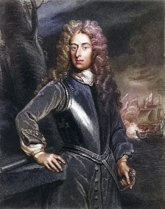 Framed Print : George Byng, 1st Viscount Torrington (1663-1733)