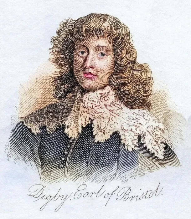 Framed Print : George Digby 2nd Earl of Bristol 1612