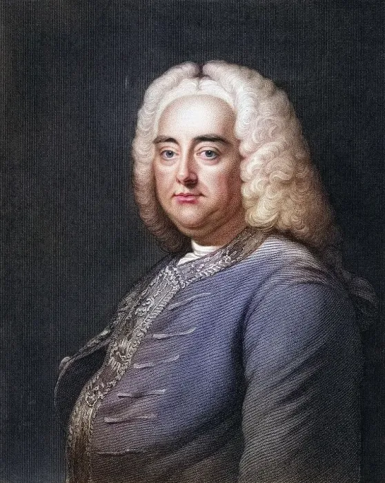 Framed Print : George Frideric Handel (5 March 1685)