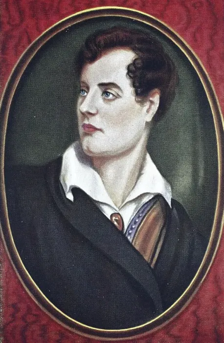 Framed Print : George Gordon Byron, 6th Baron Byron FRS Framed Print : George Gordon Byron, 6th Baron Byron FRS