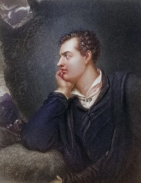 Framed Print : George Gordon, Lord Byron 1788-1824