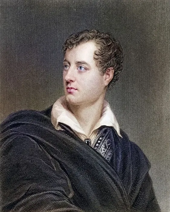 Framed Print : George Gordon, Lord Byron (1788-1824) Framed Print : George Gordon, Lord Byron (1788-1824)