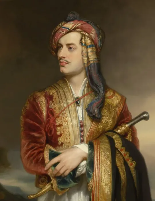 Framed Print : George Gordon Noel Byron, 6th Baron Byron of Rochdale