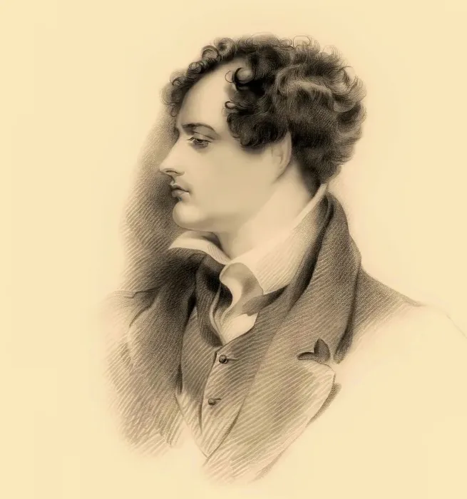 Framed Print : George Gordon Noel Byron, 6th Baron Byron of Rochdale