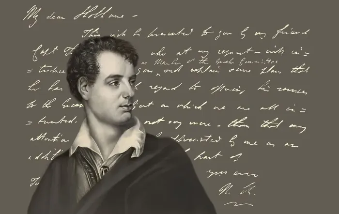 Framed Print : George Gordon Noel Byron, 6th Baron Byron of Rochdale