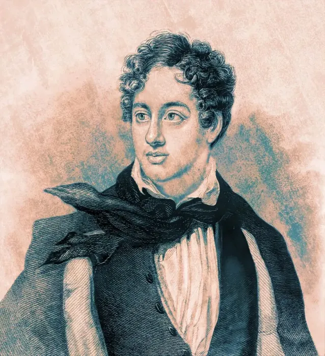 Framed Print : George Gordon Noel Byron, 6th Baron Byron of Rochdale