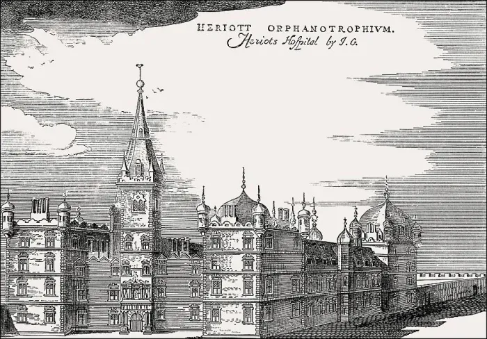 Framed Print : George Heriot's Hospital, Edinburgh Framed Print : George Heriot's Hospital, Edinburgh
