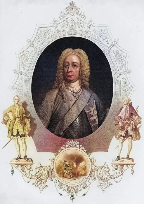 Framed Print : George II 1683-1760 King of England (1727-1760)