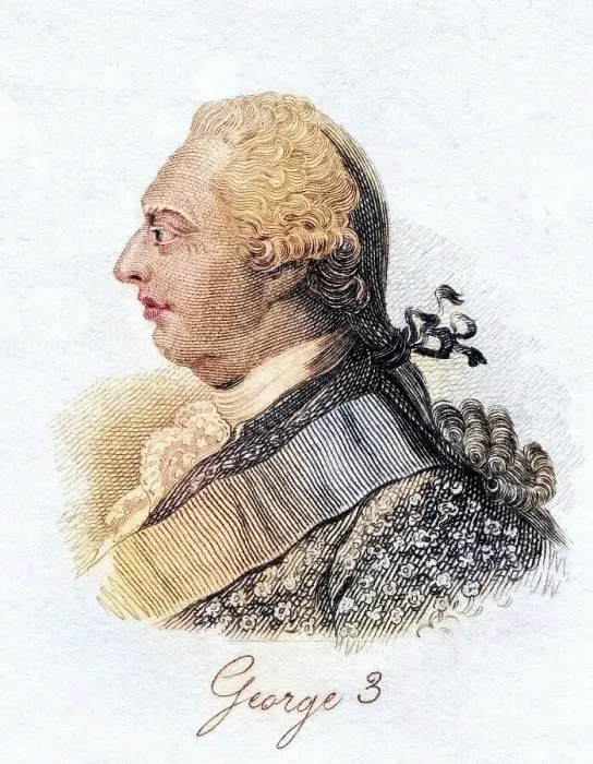 Framed Print : George III 1738-1820 George William Frederick