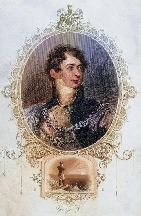 Framed Print : George IV, 1762-1830, King of Great Britain and Ireland Framed Print : George IV, 1762-1830, King of Great Britain and Ireland