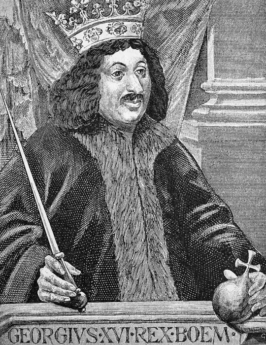 Framed Print : George of Podiebrad, George of Kunstadt and Podiebrad