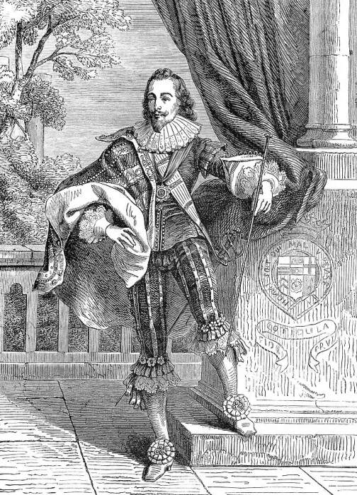 Framed Print : George Villiers, 1st Duke of Buckingham