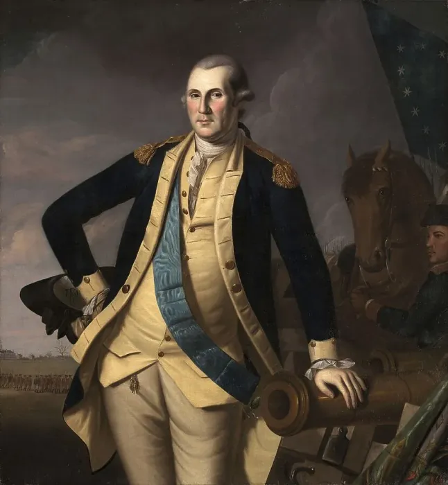Framed Print : George Washington (22 February 1732 - 14 December 1799)