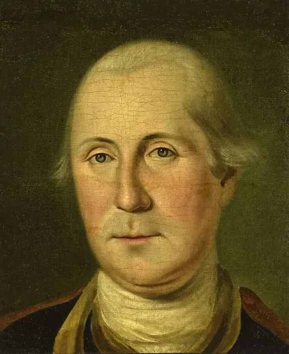 Framed Print : George Washington (22 February 1732 - 14 December 1799)