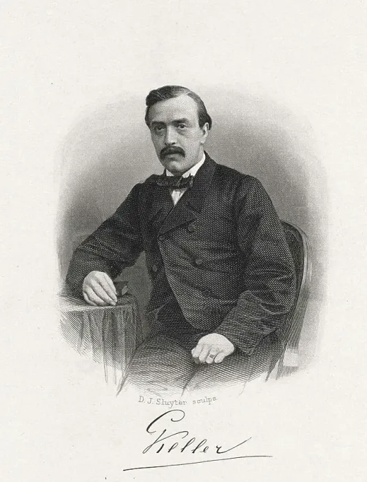 Framed Print : Gerard Keller (13 February 1829) (January 1899)