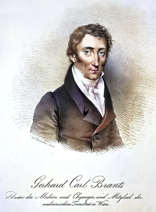 Framed Print : Gerhard Karl Brants (1782-1858) Framed Print : Gerhard Karl Brants (1782-1858)
