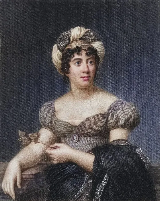 Framed Print : Germaine de Stael (1766-1817) French writer