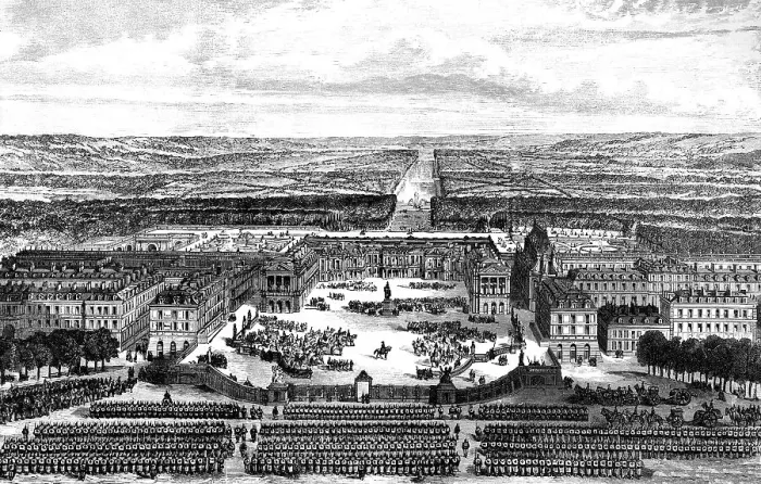 Framed Print : The German headquarters in the French Palace of Versailles Framed Print : The German headquarters in the French Palace of Versailles