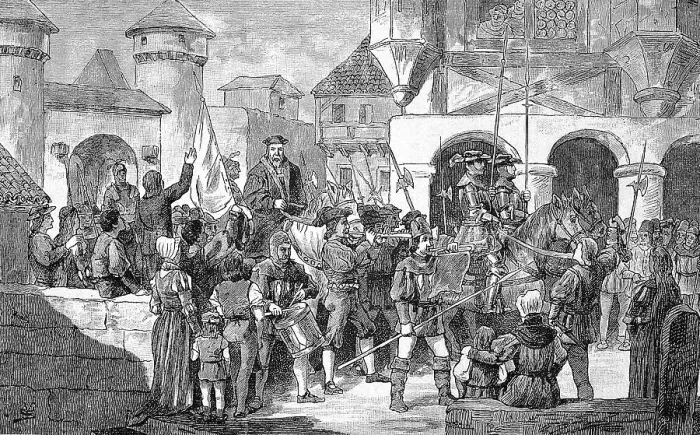 Framed Print : German Peasants War, 1524-1526 Framed Print : German Peasants War, 1524-1526