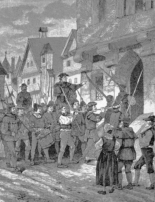Framed Print : German Peasants War, 1524-1526