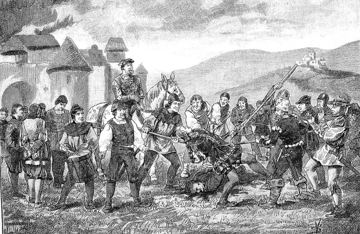 Framed Print : German Peasants War, 1524-1526 Framed Print : German Peasants War, 1524-1526