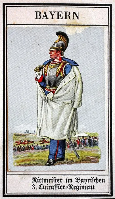 Framed Print : German Uniforms of the 19th century