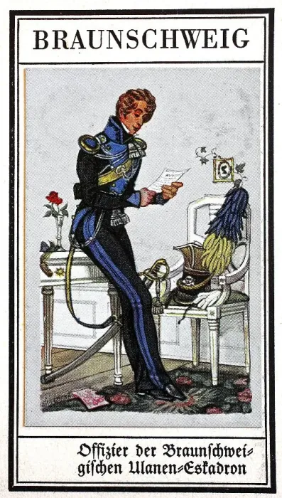 Framed Print : German uniforms of the 19th century Framed Print : German uniforms of the 19th century