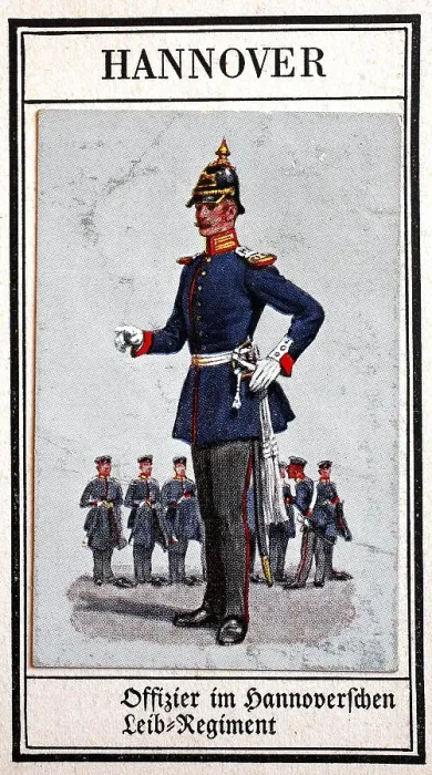 Framed Print : German Uniforms of the 19th century Framed Print : German Uniforms of the 19th century