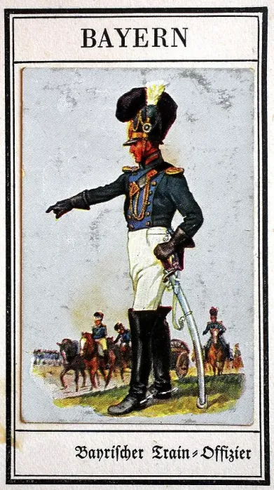 Framed Print : German uniforms of the 19th century Framed Print : German uniforms of the 19th century