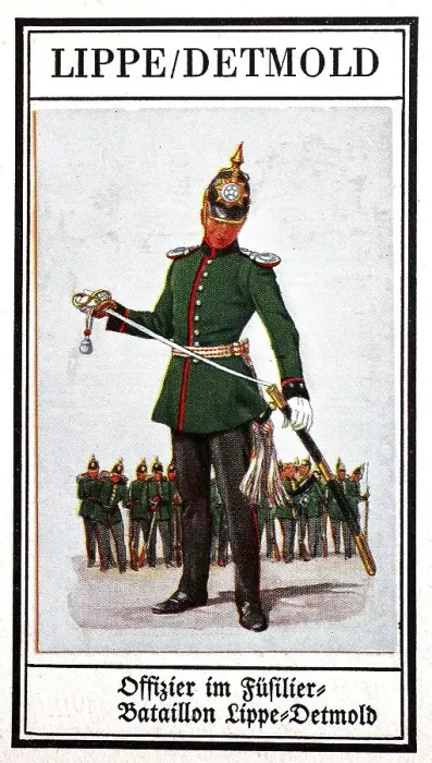 Framed Print : German Uniforms of the 19th century Framed Print : German Uniforms of the 19th century