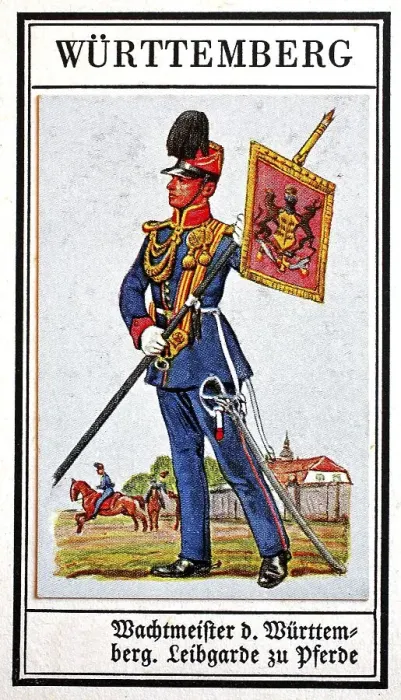 Framed Print : German Uniforms of the 19th century Framed Print : German Uniforms of the 19th century