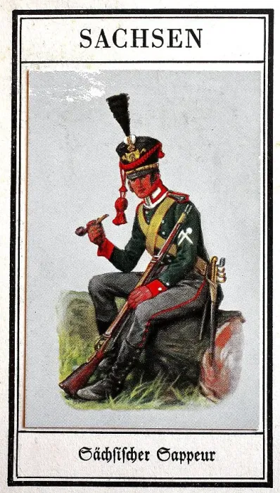 Framed Print : German uniforms of the 19th century Framed Print : German uniforms of the 19th century